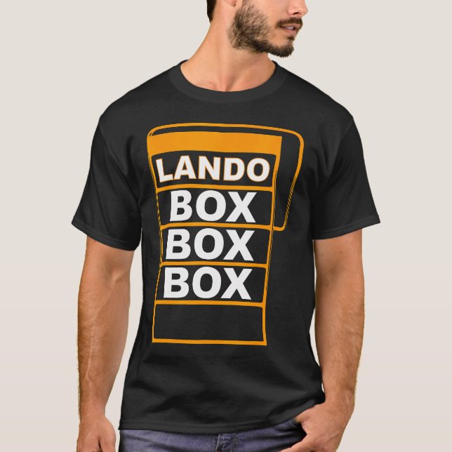 Racing Box Box Crew Lando T-Shirt (Front)