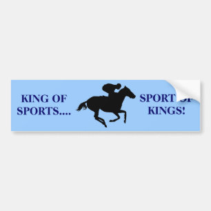 Racing Bumper Sticker