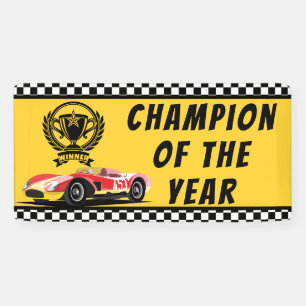 Racing Car Champion of the Year Banner race