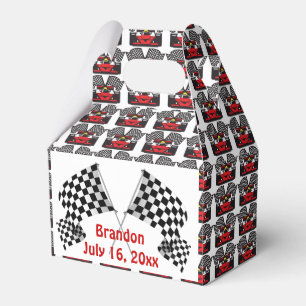Racing Car Design Party Favour Box