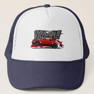 RACING CAR FULL SPEED VROOM! Hat