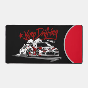 RACING CAR KEEP DRIFTING AND SCRAPE IT! DESK MAT