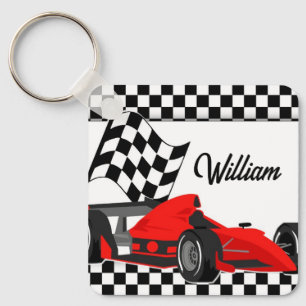 Racing Car Key Chain