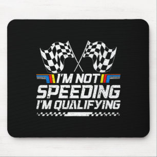 Racing Car Not Speeding Im Qualifying Race Mouse Pad