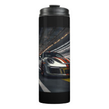 racing car on indoor track