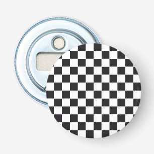 Racing Car Pattern + your background colour Bottle Opener