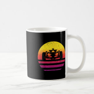 Racing Car Retro Style Vintage Coffee Mug