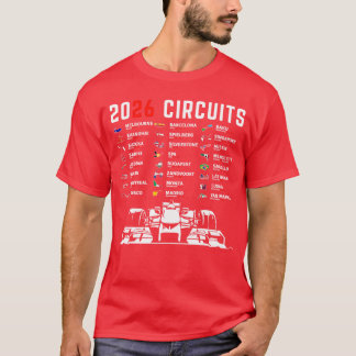 Racing Car Silhouette girl T-Shirt