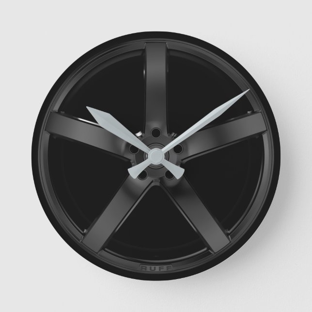Racing Car Wheel Rim Gran Turismo Movie GT7 Round Clock (Front)