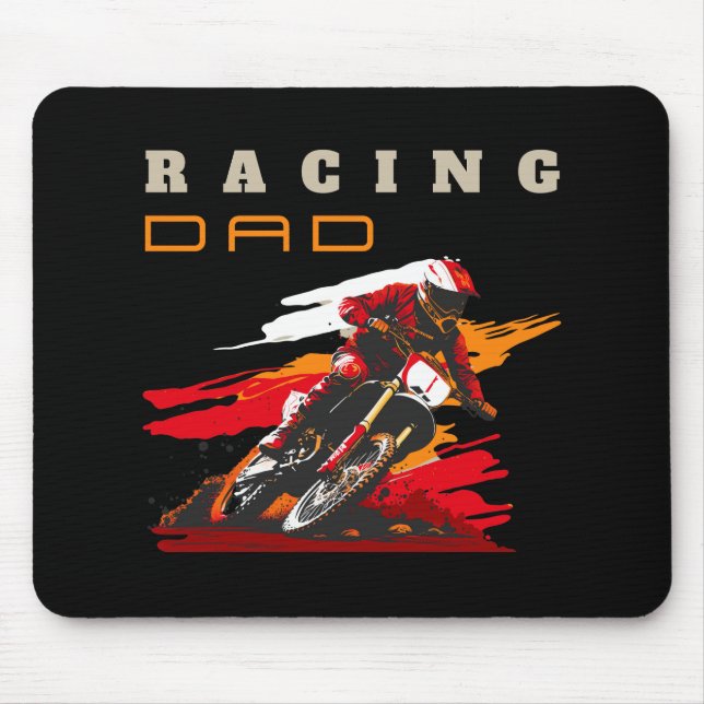 Racing Dad Mouse Pad (Front)