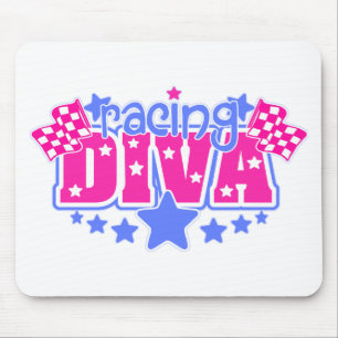 Racing Diva Mouse Pad