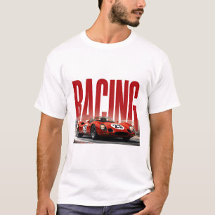 Racing Editorial Performance Graphic T-Shirt