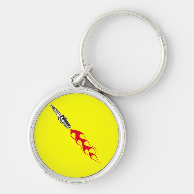 Racing fire key ring (Front)