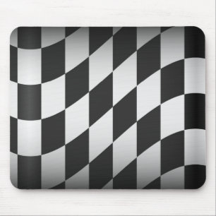 Racing Flag Mouse Pad