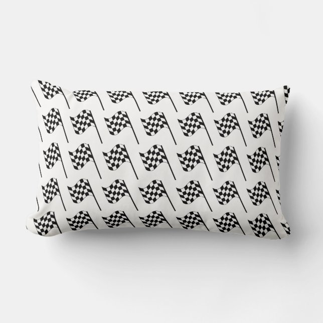 Racing Flag Pillow (Front)