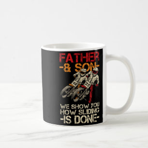Racing Flat Track Motorcycle Quote For A Flat Trac Coffee Mug