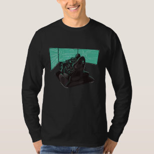 Racing Game Gamer Pc Racing Gaming Sim Racer T-Shirt