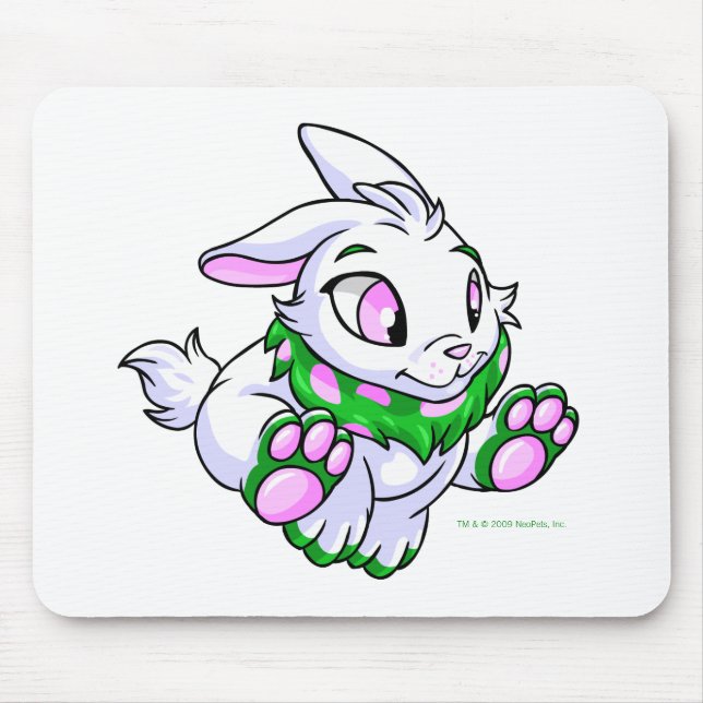 Racing green Cybunny Mouse Pad (Front)