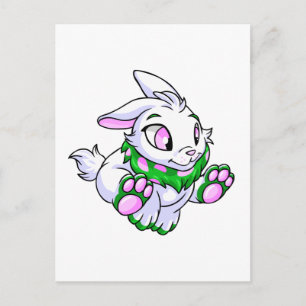Racing green Cybunny Postcard