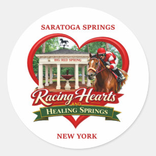 Racing Heart and Healing Springs - Sticker