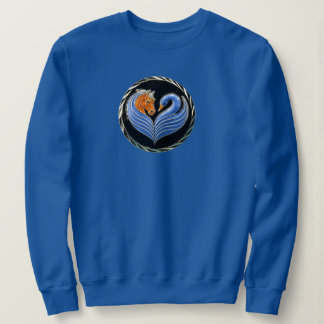 Racing Hearts and Healing Springs women sweatshirt