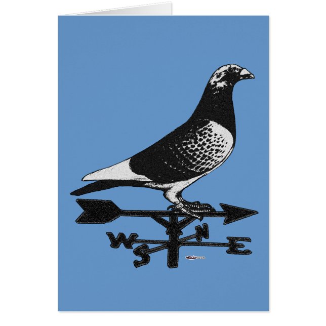 Racing Homer:  Weathervane Homer (Front)