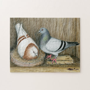 Racing Homers Home Life Jigsaw Puzzle