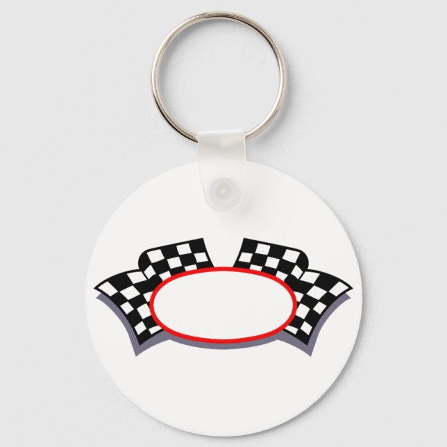 Racing Logo Key Ring (Front)