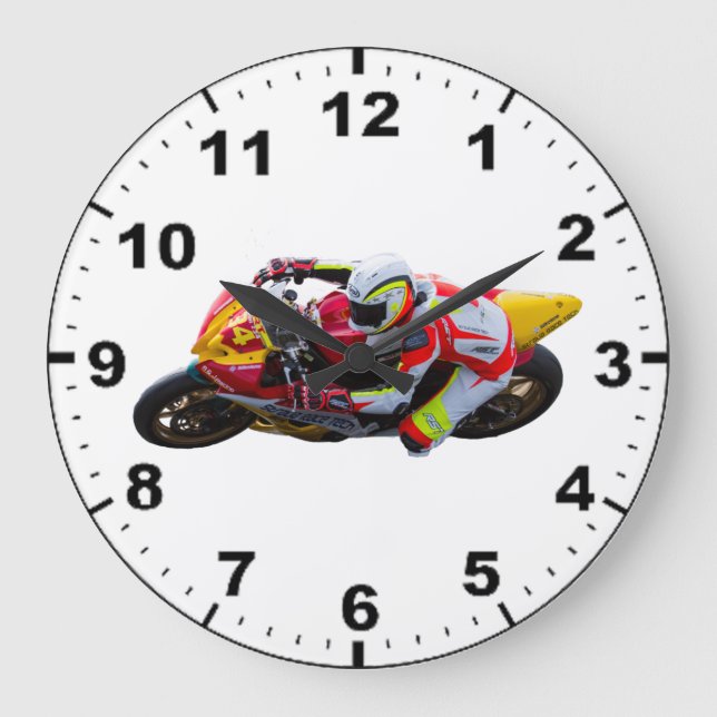 Racing motorcycle clocks (Front)