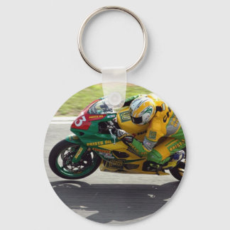 Racing Motorcycle Keychain