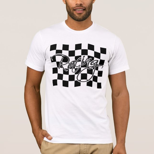 Racing shirt, choose style & customise T-Shirt (Front)
