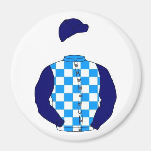 racing silks magnet