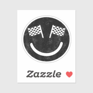 Racing smile for Race Car Parties