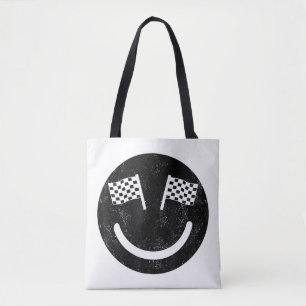 Racing smile for Race Car Parties Tote Bag