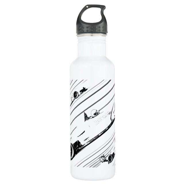 Racing Stripes 710 Ml Water Bottle (Front)