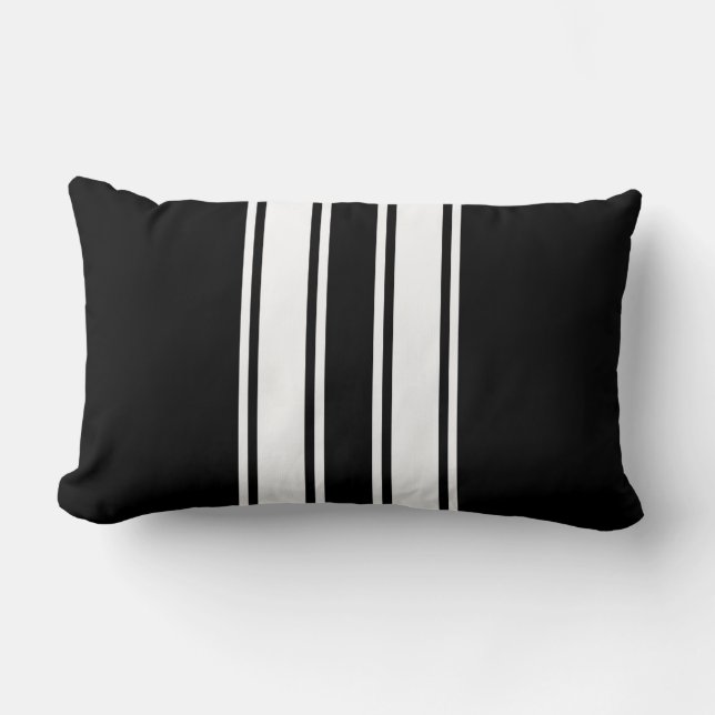 Racing Stripes Lumbar Cushion (Front)