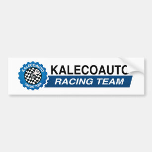 Racing Team Bumper Sticker