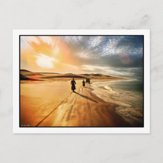 Racing the African tide Postcard