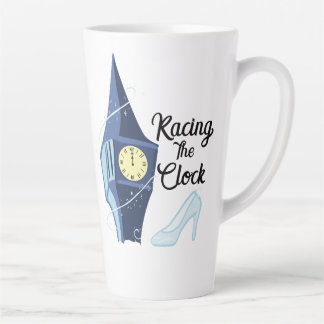 Racing the Clock  Latte Mug