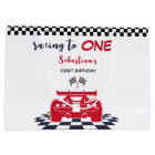 Racing to one first kids birthday