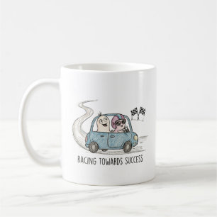 Racing Towards Success HR Employee Gift Mug