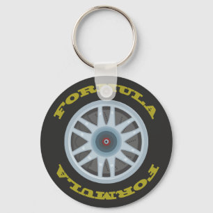 Racing Tyre Keychain