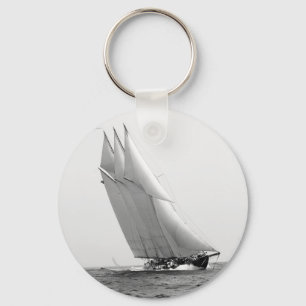 Racing Yacht Atlantic, 1904 Key Ring