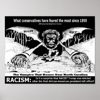Racism: 1898 poster