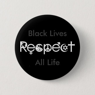 Racism Sucks - Anti Racist Bigot Trump 6 Cm Round Badge