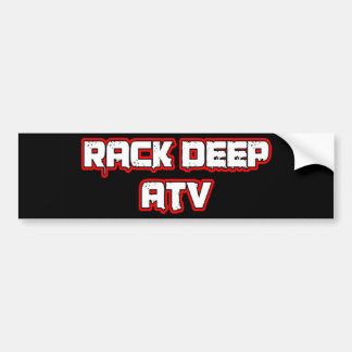 Rack Deep Atv Apparel & Accesories Bumper Sticker