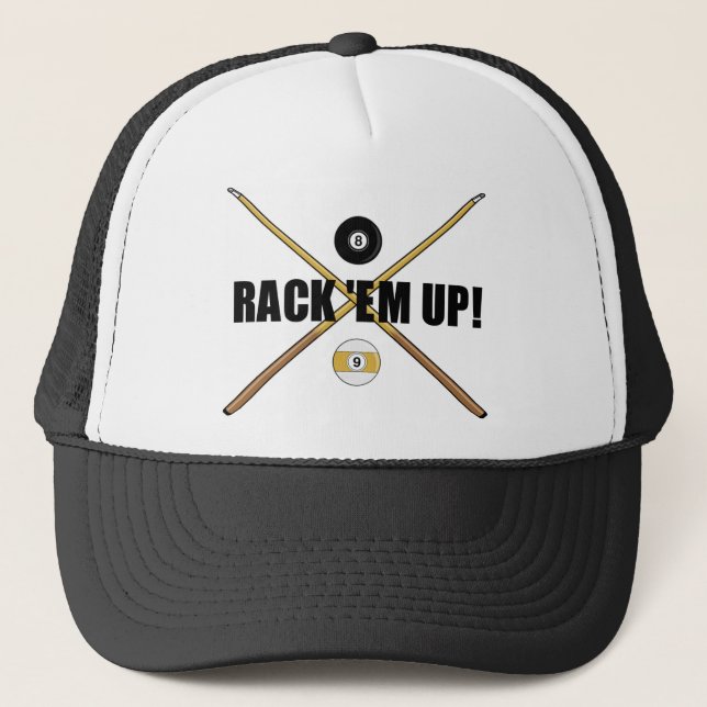 Rack 'Em Up hat (Front)