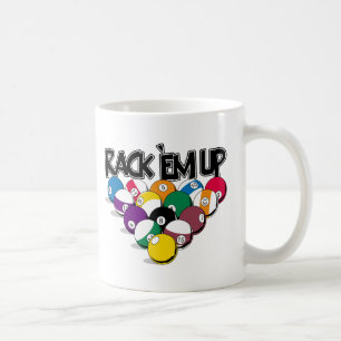 Rack Em Up Pool Coffee Mug
