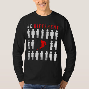Rack em Up with Humour: Playing Billiard - Be Diff T-Shirt
