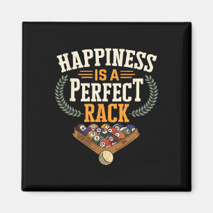 Rack Funny Pool Billiards Game Snooker Pool Player Magnet